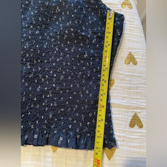 Madewell Navy Blue Top Size Small - Picture 6 of 8